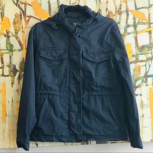 Gap Navy Blue Anorak Utility Jacket
